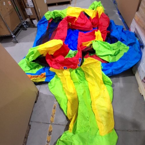 BOUNCELAND INFLATABLE CASTLE BOUNCE HOUSE WITH HOOP - BOUNCE HOUSE ONLY - 250LB MAX - MULTICOLOUR image 2