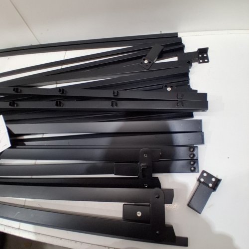 HEAVY DUTY KING PLATFORM BED FRAME - 14" HEIGHT - KING - BLACK image 3