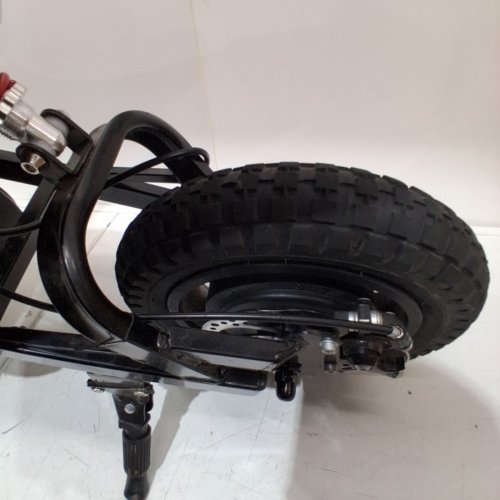 KIDS GARVEE ELECTRIC DIRT BIKE WITH REAR SUSPENSION, MUSIC & RUBBER TIRES - 350W - 13.7MPH - 24V - WHITE/MULTICOLOR (MODEL:JC310A) image 7