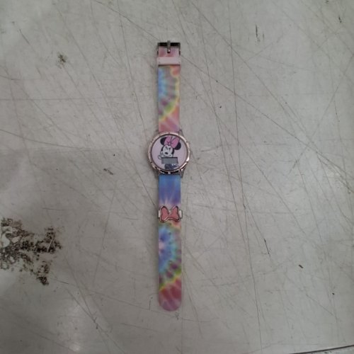 2PC DISNEY MINNIE MOUSE WATCH & HAIR TIE GIFT KIT - PINK/MULTICOLOUR (MODEL: MN40058WC) image 2