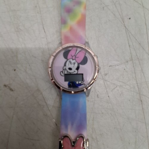 2PC DISNEY MINNIE MOUSE WATCH & HAIR TIE GIFT KIT - PINK/MULTICOLOUR (MODEL: MN40058WC) image 3