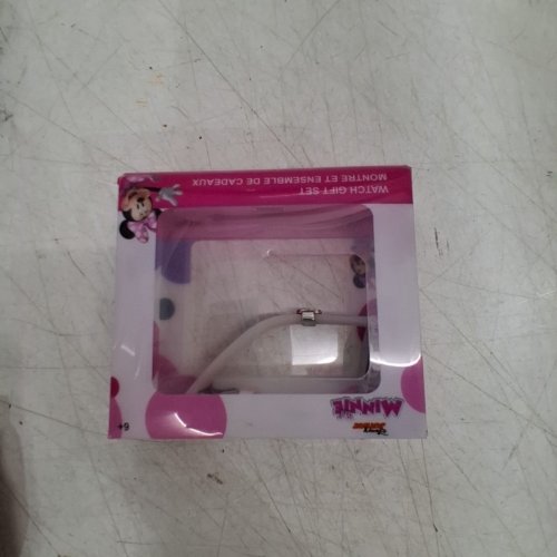 2PC DISNEY MINNIE MOUSE WATCH & HAIR TIE GIFT KIT - PINK/MULTICOLOUR (MODEL: MN40058WC) image 5