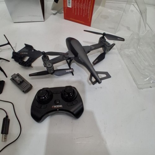 ASCEND AERONAUTICS AR-800 2.4GHZ MOTION CONTROLLED HD VIDEO DRONE -BLACK (MODEL:1851421) image 4