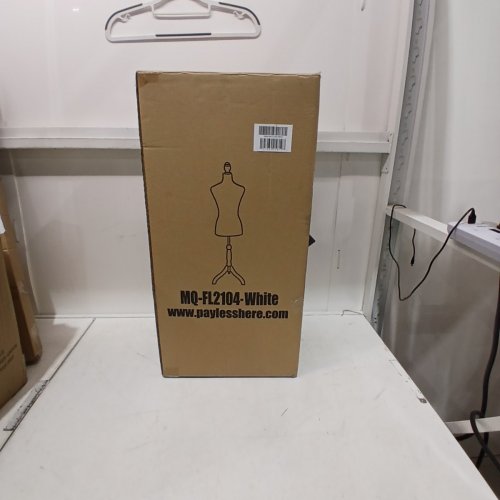 MEETINGHOME DRESS FORM MANNEQUIN - 49.6" TO 63.4" - WHITE (MODEL: MQ-FL2104-WHITE) image 3