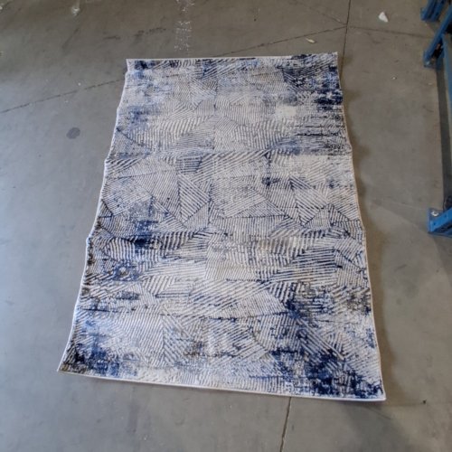 VALENCIA AREA RUG - GREY/CREAM - 4FT X 5.5FT (MODEL: C465A) image 3