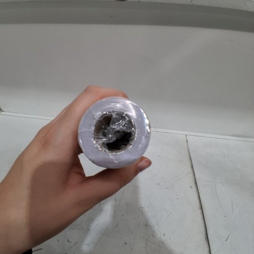 MARBLE PRINT PEEL AND STICK ADHESIVE - 23.6" X 236" - WHITE/SILVER (MODEL: B0GVYL4FYG) image 3