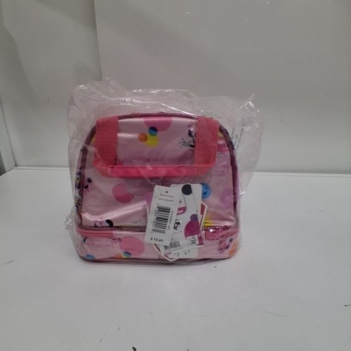 KID'S DISNEY MINNIE MOUSE LUNCH BAG - PINK (MODEL: D-DLB-MN07-24BTS) image 4