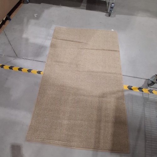 BEQHAUSE DIRT TRAPPER DOOR MAT WASHABLE DOORMATS ENTRANCE MAT - 59" X 36" - LIGHT BEIGE image 2