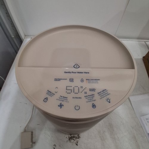 BLUEAIR DREAMWELL 48HR TOP FILL ROOM HUMIDIFIER WITH AROMA STONE FOR ESSENTIAL OILS AND AROMATHERAPY, AND MOOD LIGHTING FEATURE - 3.8L - BEIGE (MODEL: H38I / 3331911000) image 4