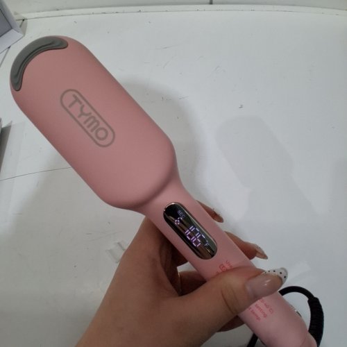 TYMO HAIR WAVER CURLING IRON - WITH 9 HEAT SETTINGS - PINK - (MODEL HC507PM) image 2