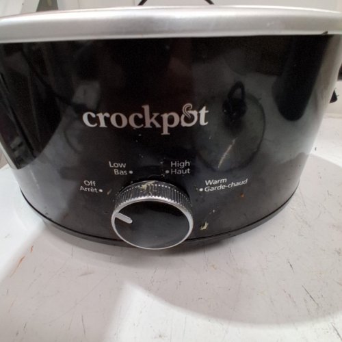 CROCK-POT OVAL MANUAL SLOW COOKER, 4 QUART - BLACK (MODEL: CPSCVM40-BP-033) image 3