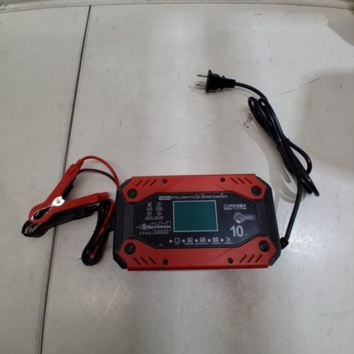 COREBOX SMART BATTERY CHARGER AND MAINTAINER - 12 V 10A; 24 V 5A - RED AND BLACK (MODEL: H-10CD) image 3