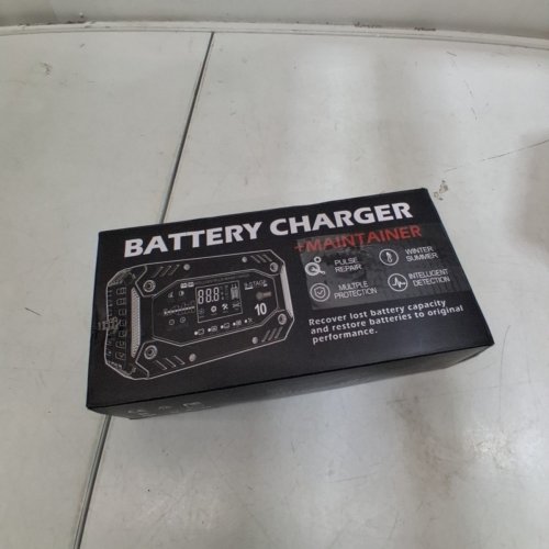 COREBOX SMART BATTERY CHARGER AND MAINTAINER - 12 V 10A; 24 V 5A - RED AND BLACK (MODEL: H-10CD) image 7