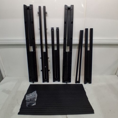 HEAVY DUTY METAL PLATFORM QUEEN BED FRAME - 18" - BLACK - (MODEL: TB3504-18) image 2