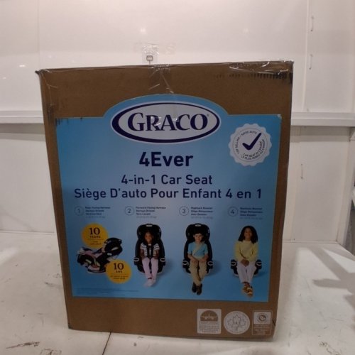 GRACO CHILDREN 4EVER 4-IN-1 CONVERTIBLE CAR SEAT - RAEGEN-GREY (MODEL: 2142902) image 7