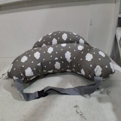 MOMCOZY MULTIFUNCTIONAL AND ADJUSTABLE NURSING PILLOW - GREY image 2