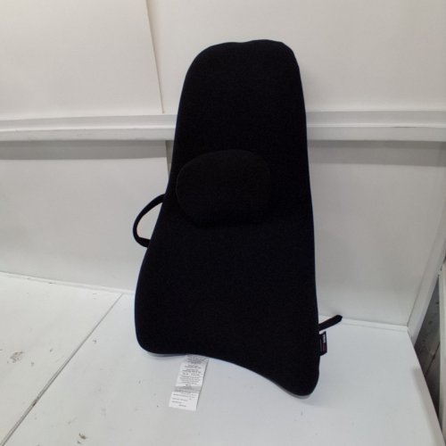 OBUSFORME HIGHBACK BACKREST SUPPORT WITH LUMBAR SUPPORT & CHAIR STRAPS - 18" X 7" X 31" - BLACK (MODEL: HB-BLK-CBC) image 2