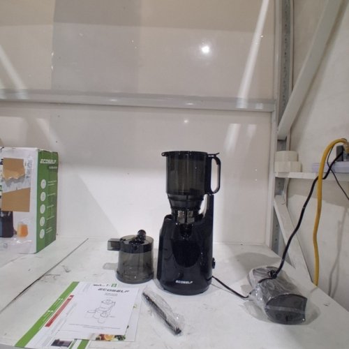ECOSELF COLD PRESS JUICER MACHINE FOR WHOLE FRUITS & VEGTABLES - 57 OZ - 5.3" - BLACK (MODEL:SJ-023A) image 4