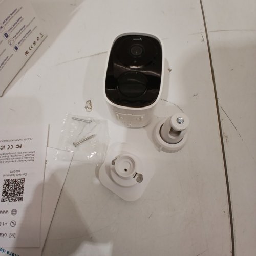 HITELLARCAM WIRELESS OUTDOOR WIFI SECURITY CAMERA WITH AI MOTION DETECTION -WHITE (MODEL:CB54) image 2