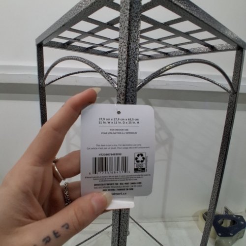 HOME TRENDS PLANT STAND - 25" - METAL image 2