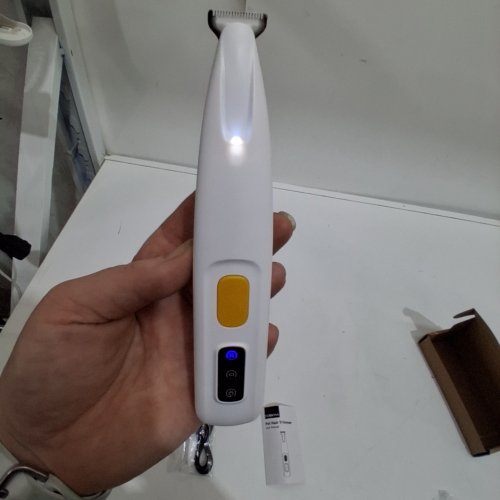 FURBONA DOG PAW HAIR TRIMMER - WHITE (MODEL: PT02YE) image 2