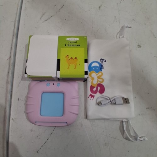 TIMINGSXD FRENCH/ENGLISH TALKING FLASH CARDS - 320 WORDS - PINK (MODEL: CAFY002_PINK) image 3