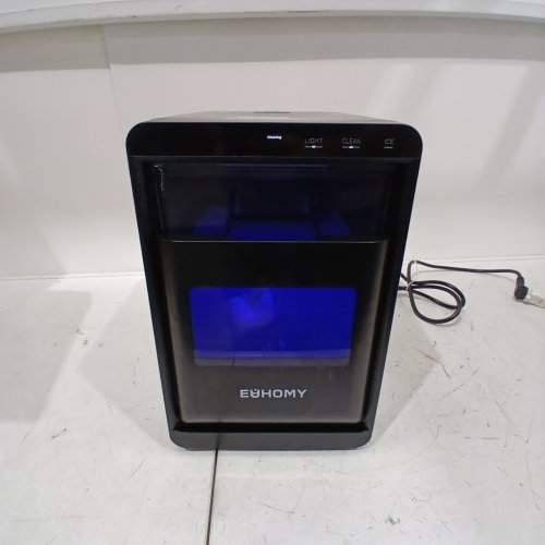 EUHOMY SELF-CLEANING COUNTERTOP NUGGET ICE MAKER - 40 LBS/24H - STAINLESS STEEL (MODEL: IM017-NBL-CAEH) image 2
