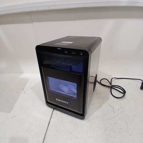 EUHOMY SELF-CLEANING COUNTERTOP NUGGET ICE MAKER - 40 LBS/24H - STAINLESS STEEL (MODEL: IM017-NBL-CAEH) image 4