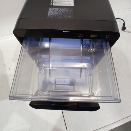 EUHOMY SELF-CLEANING COUNTERTOP NUGGET ICE MAKER - 40 LBS/24H - STAINLESS STEEL (MODEL: IM017-NBL-CAEH) image 6