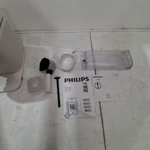 PHILIPS BARISTINA AUTOMATIC ESPRESSO MACHINE WITH BUILT-IN GRINDER - WHITE (MODEL: BAR303/00) image 5