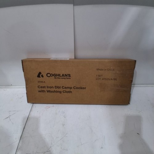 COGHLAN'S CAST IRON DOUBLE CAMP COOKER - BLACK (MODEL: 2644-A) image 4