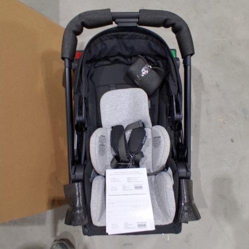 UPPABABY JAKE BASSINET V3 WITH SHEET AND BUG - COMPATIBLE WITH VISTA, CRUZ, RIDGE STROLLERS - 20LBS MAX - CHARCOAL BLACK - (MODEL: 0903-BAS-NA-JKE) image 4