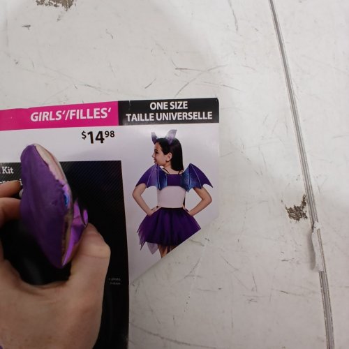 BAT TUTU KIT - ONE SIZE - PURPLE image 4