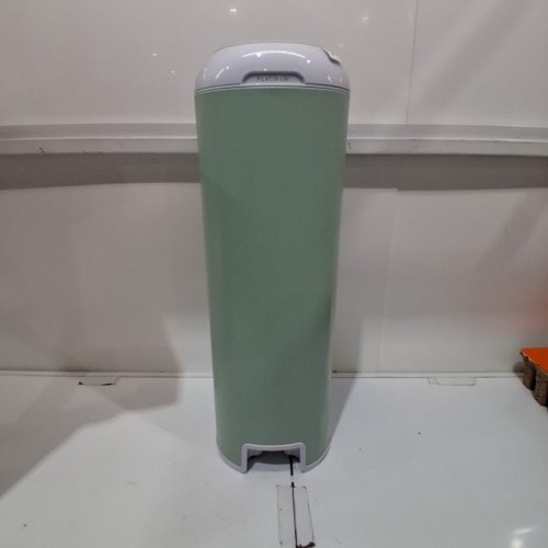 DIAPER GENIE PLATINUM STAINLESS STEEL DIAPER PAIL - 27" - SAGE GREEN (MODEL: I000811) image 2