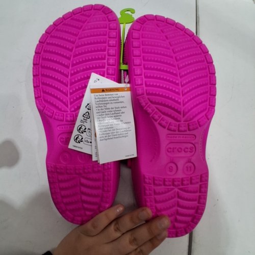 CROCS BAYA CLOGS - MEN: 9, WOMEN: 11 - ELECTIRC PINK image 3