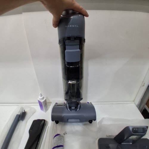 NARWAL S20 PRO CORDLESS VACUUM MOP WITH SELF-CLEANING - WET/DRY VACUUM CLEANER FOR HARD FLOORS - GREY (MODEL: YJSC003) image 6