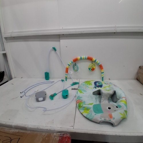 BABY BRIGHT STARTS NO SLIP BOUNCER SOOTHING VIBRATIONS INFANT SEAT - RAINFOREST VIBES - MULTICOLOUR - (MODEL: 12227-ES) image 3