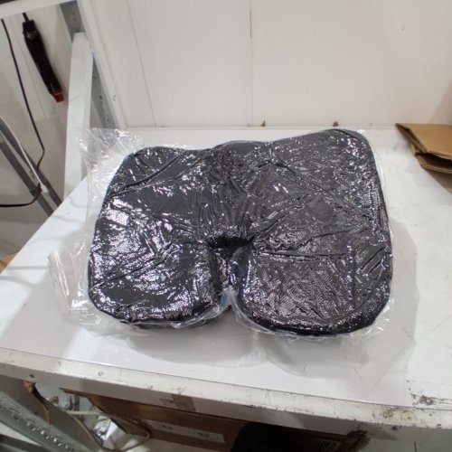 UNBRANDED ERGONOMIC SEAT CUSHION FOR OFFICE CHAIR - ORTHOPEDIC MEMORY FOAM SEAT CUSHION - BLACK image 2