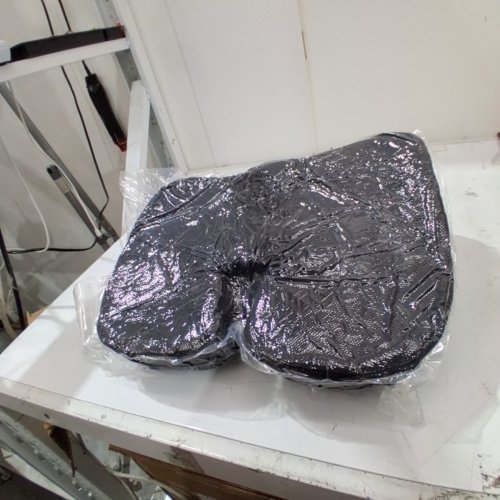 UNBRANDED ERGONOMIC SEAT CUSHION FOR OFFICE CHAIR - ORTHOPEDIC MEMORY FOAM SEAT CUSHION - BLACK image 3