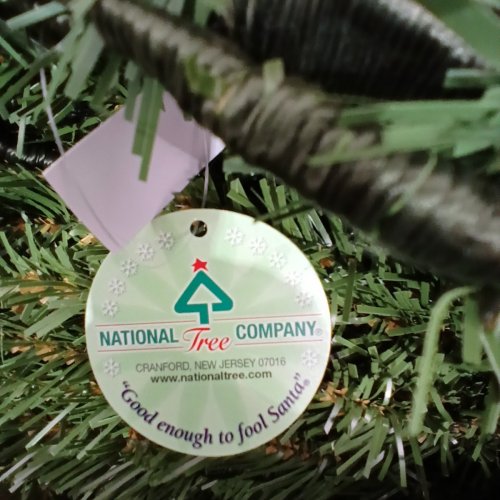 NATIONAL TREE COMPANY ARTIFICIAL DUNHILL FIR CHRISTMAS TREE WITH STAND - 6FT 6" X 3FT 8" - GREEN (MODEL: B00486EX3M ) image 5