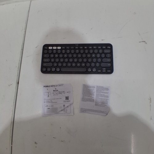 LOGITECH PEBBLE KEYS 2 K380S MULTI-DEVICE BLUETOOTH WIRELESS KEYBOARD WITH CUSTOMIZABLE SHORTCUTS, SLIM AND PORTABLE, EASY-SWITCH FOR WINDOWS, MACOS, IPADOS, ANDROID, CHROME OS - TONAL GRAPITE (MODEL: ‎YR0091) image 3
