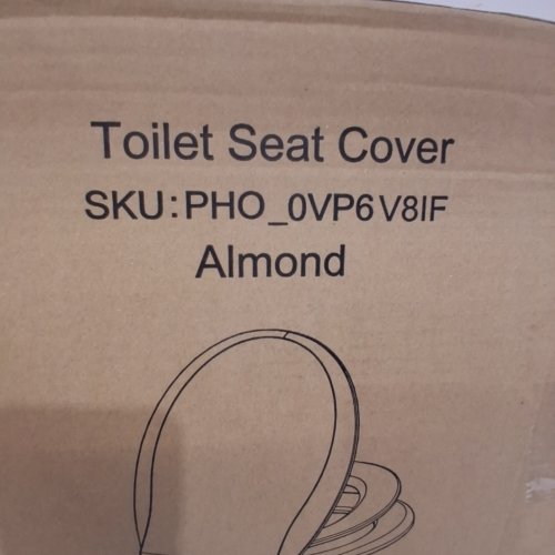 GARVEE TOILET SEAT WITH BUILT IN POTTY - 16" - ALMOND (PHO_0VP6V8IF) image 2