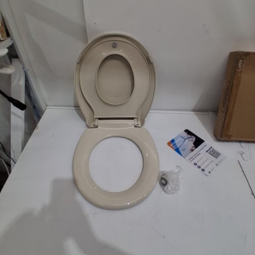 GARVEE TOILET SEAT WITH BUILT IN POTTY - 16" - ALMOND (PHO_0VP6V8IF) image 5