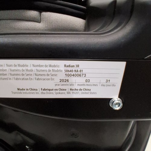 DIONO RADIAN 3R 3-IN-ONE CAR SEAT - BLACK image 2