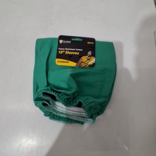 TILLMAN FLAME RETARDANT SLEEVES - 18" - TEAL image 2
