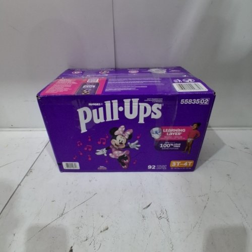 92PK HUGGIES PULL-UPS LEARNING DESIGNS TRAINING PANTS - 3T-4T - DISNEY MINNIE MOUSE image 3