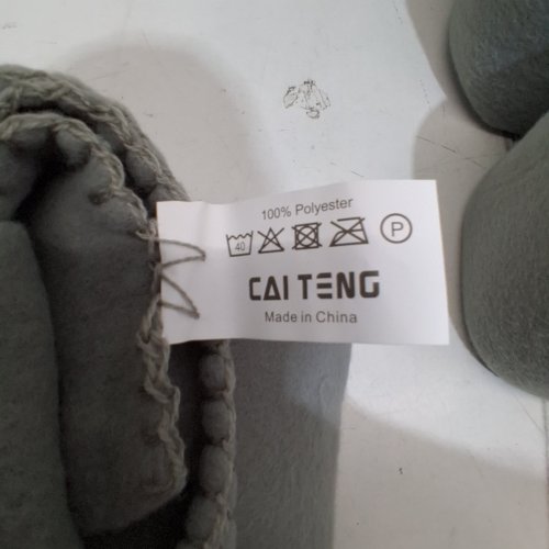 6PK CAI TENG FLEECE THROW BLANKETS - LIGHTWEIGHT WARM SOFT COZY - 50" X 60" - GREY image 3
