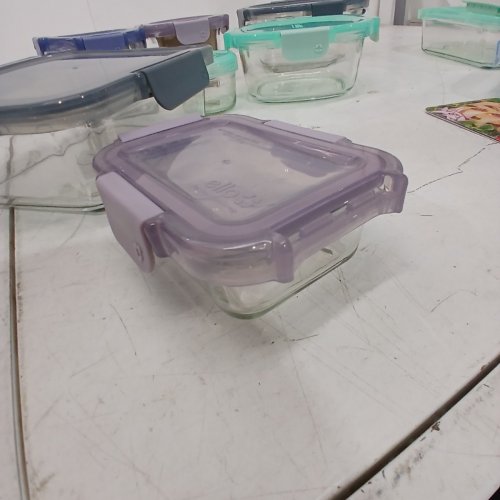 20PC ELLO COLOR LOCK MIXED MEAL PREP GLASS FOOD STORAGE CONTAINERS - ASSORTED COLORS (MODEL: 1969922) image 3