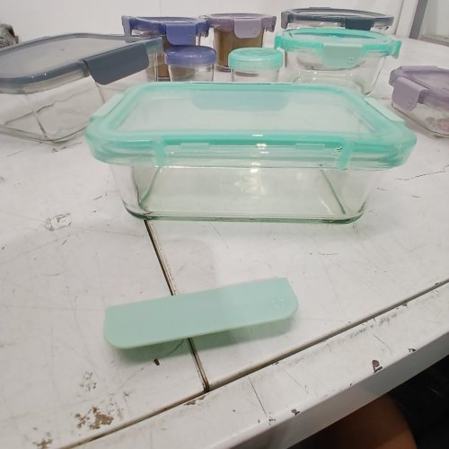 20PC ELLO COLOR LOCK MIXED MEAL PREP GLASS FOOD STORAGE CONTAINERS - ASSORTED COLORS (MODEL: 1969922) image 4