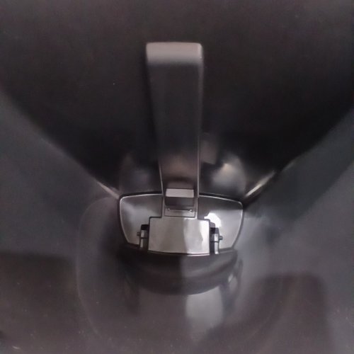 SIMPLEHUMAN PLASTIC SEMI-ROUND STEP-ON TRASH CAN - 50L - GREY image 3